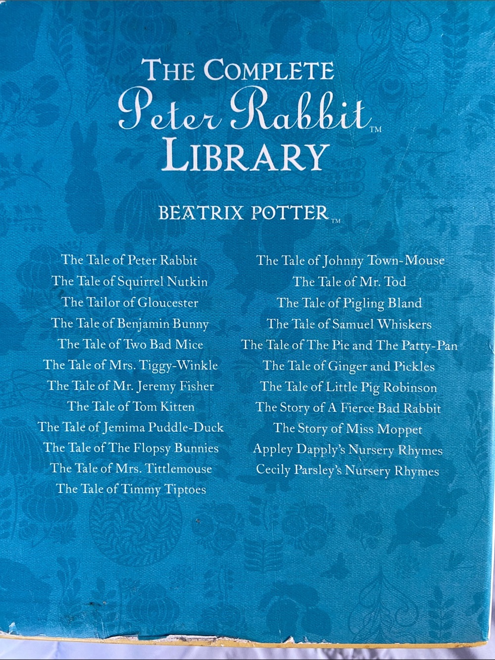 Peter Rabbit Beatrix Potter Box Set Of Hard Cover Children’s Books~Volumes 1-22 - Picture 3 of 16